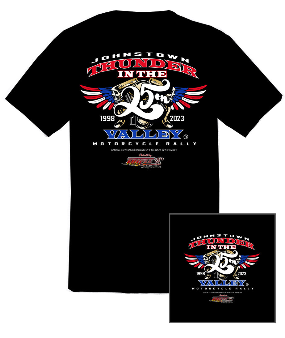 2023 Thunder in the Valley Johnstown LOGO 25 Years Anniversary