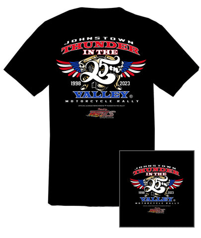 2023 Thunder in the Valley Johnstown - LOGO 25 Years Anniversary