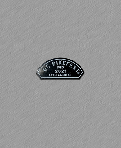 2021 OC BikeFest Rocker Pin-Black