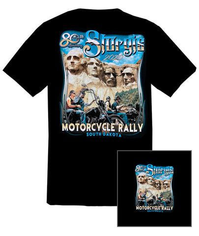 2020 Sturgis Mount Rushmore Black T-shirt