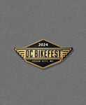 2024- OC BikeFest  Official Logo - PARCHES- MILITARY BROWN