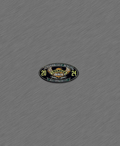 2024 Thunder Beach Fall Rally Official Pin Logo Rally