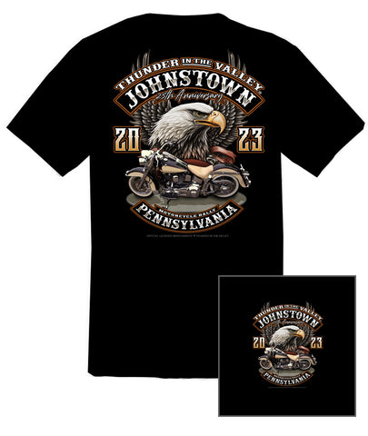 2023 Thunder in the Valley Johnstown - Eagle Logo