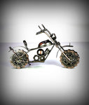 10" Collectors Decorative Metal Motorcycle