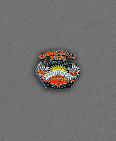Tor Rally Pin 2015 Spring Thunder Beach Official Pin – Motorcycle Rally USA