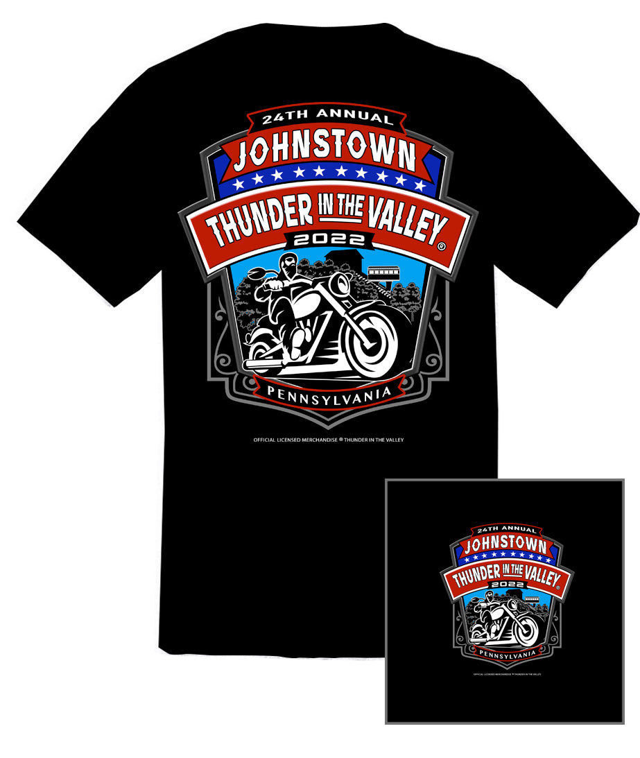 2022 Thunder in the Valley Johnstown Emblem Motorcycle Rally USA