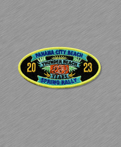 2023 Spring Official Patch Logo Rally - Thunder Beach