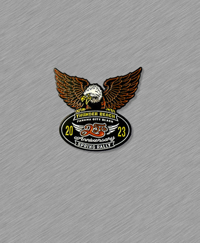 2023 Spring Rally Thunder Beach Official Pin - Eagle