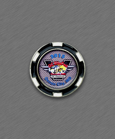 2015 OC BikeFest Casino Chip Official Pin