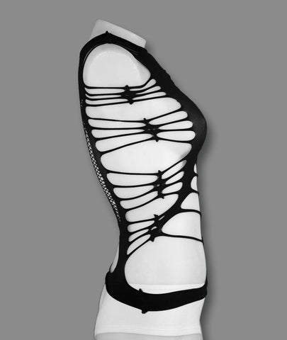 Bodystocking Sexy Lingerie - Black Motorcycle Rally USA Bodystocking Sexy Lingerie - Black Motorcycle Rally USA