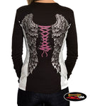 Hardly an Angel Marilyn Two Tone Long Sleeve