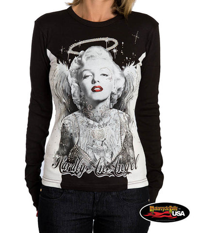 Hardly an Angel Marilyn Two Tone Long Sleeve