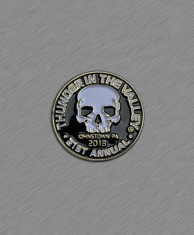 2018 Thunder in the Valley Official Pin