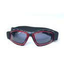 Protective Glasses 9157-SD with Red Frames